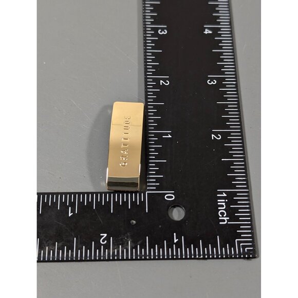 Keep Collective Say Something Gratitude Bar Gold Tone Slide Charm NEW - Picture 4 of 4